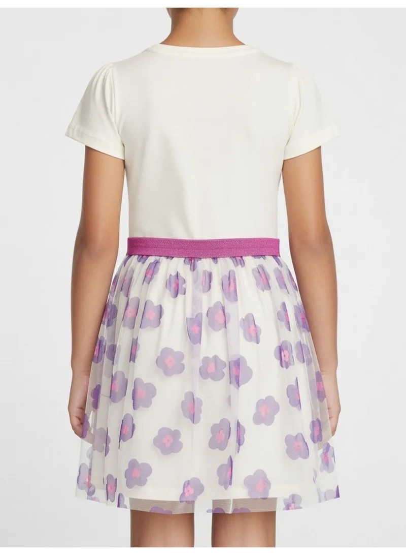 كورومي كورومي | فستان تول | وردي